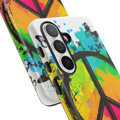 Peace Bloom: Inspiring Phone Case for iPhone and Samsung Galaxy
