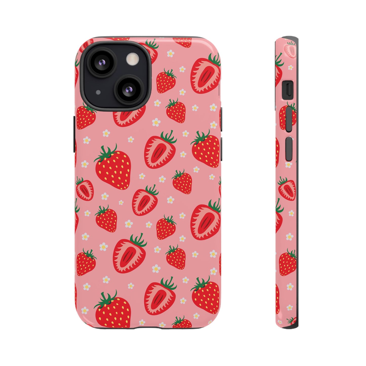 Berry Strawberry: Fruit-inspired phone case for iPhone, Samsung Galaxy and Google Pixel devices
