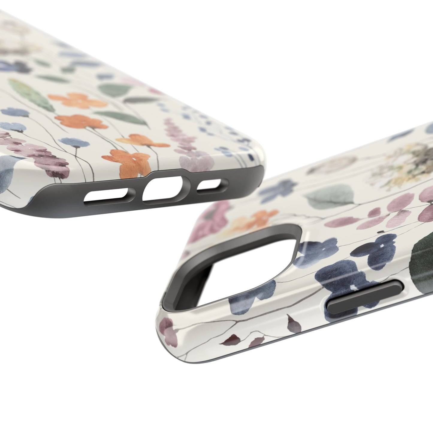 Floral prints phone case for iPhone (MagSafe version)