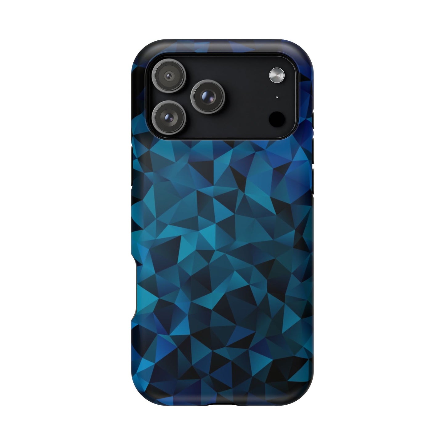 Blue Diamonds (MagSafe version): Elegant phone case for iPhone