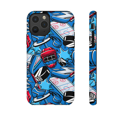 Ice Hockey PowerPlay: Sports-Inspired Phone Case for iPhone, Samsung Galaxy and Google Pixel devices