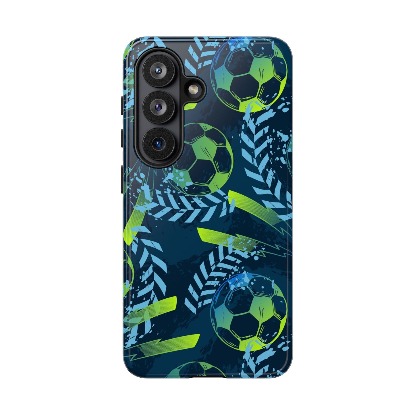Football Grunge: Sporty Phone Case for iPhone, Samsung Galaxy and Google Pixel