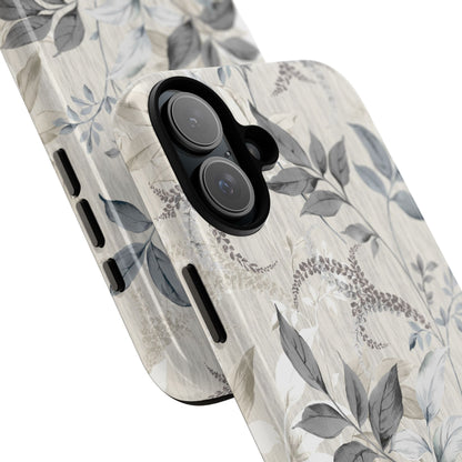 Luxury Leaves: Artistic case for iPhone, Samsung Galaxy and Google Pixel