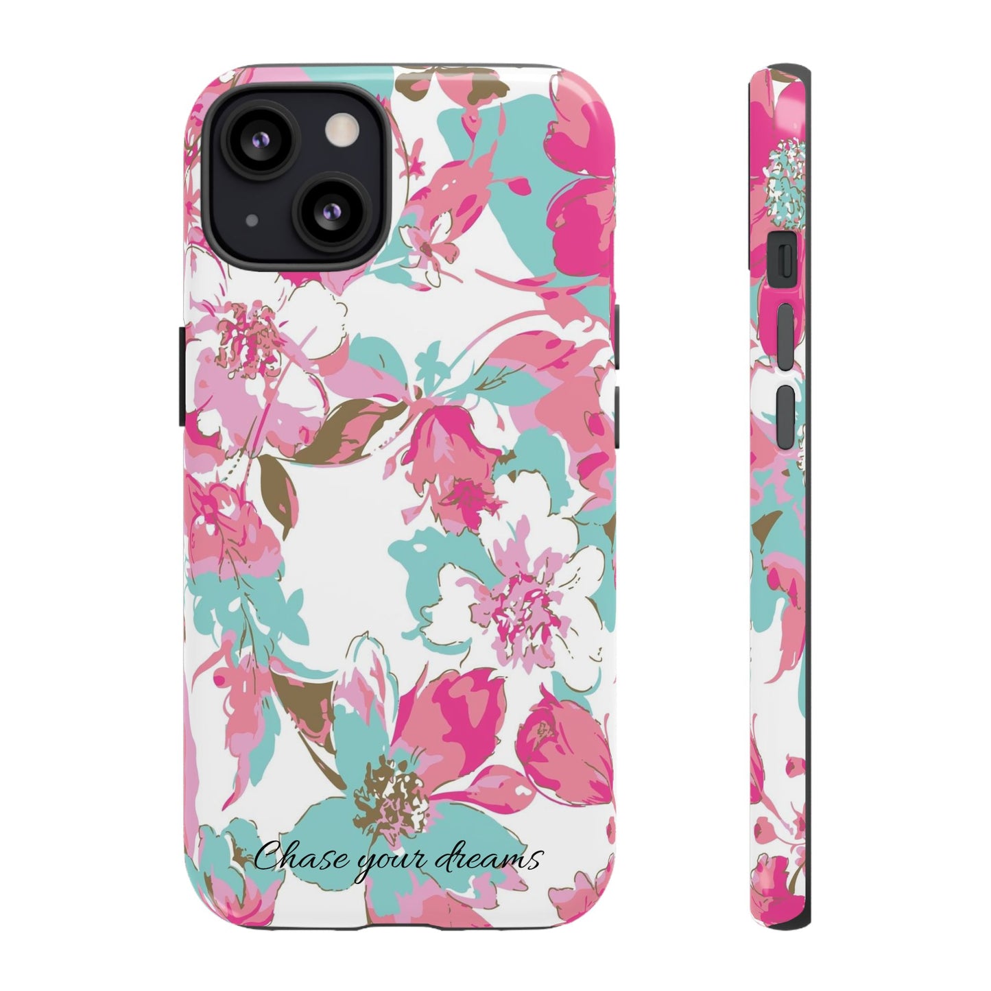 Chase your dreams: Artistic and elegant phone case for Apple iPhone, Samsung Galaxy and Pixel devices