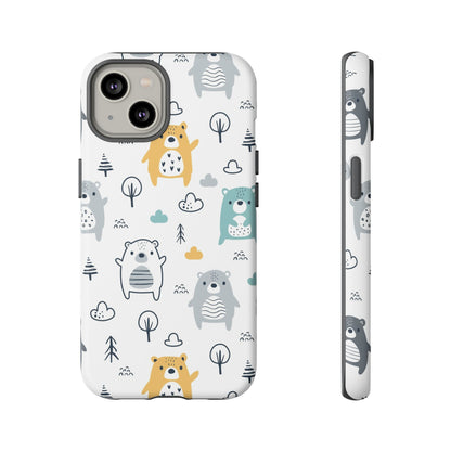 Bear Friends: Cute Phone Case for iPhone, Samsung Galaxy and Google Pixel devices