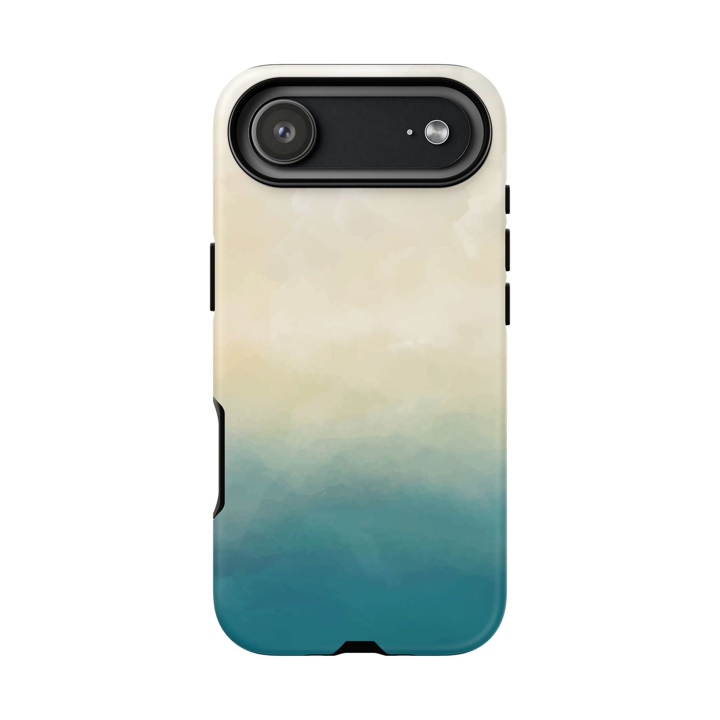 海と砂のグラデーションケース：iPhone、Galaxy、Google Pixelデバイス用ビーチ風スマホケース
