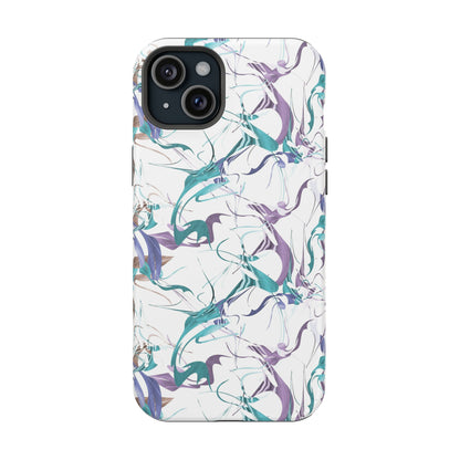 Vector (MagSafe version): Abstract Elegant Phone Case for iPhone, Samsung Galaxy and Google Pixel devices