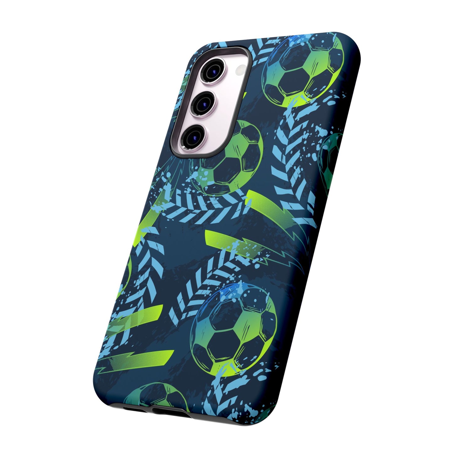 Football Grunge: Sporty Phone Case for iPhone, Samsung Galaxy and Google Pixel