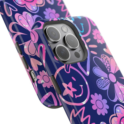 Live Inspired (MagSafe version): Purple Tough Case for iPhone