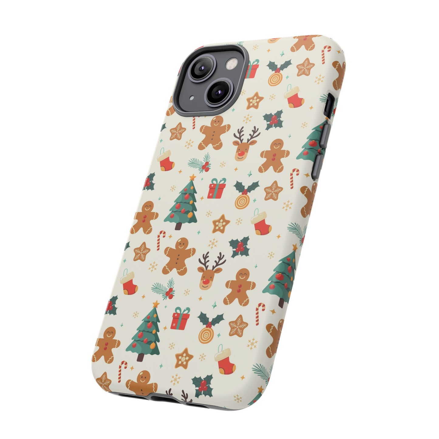 Gingerbread Holidays: Xmas-themed phone case for iPhone, Samsung and Google Pixel