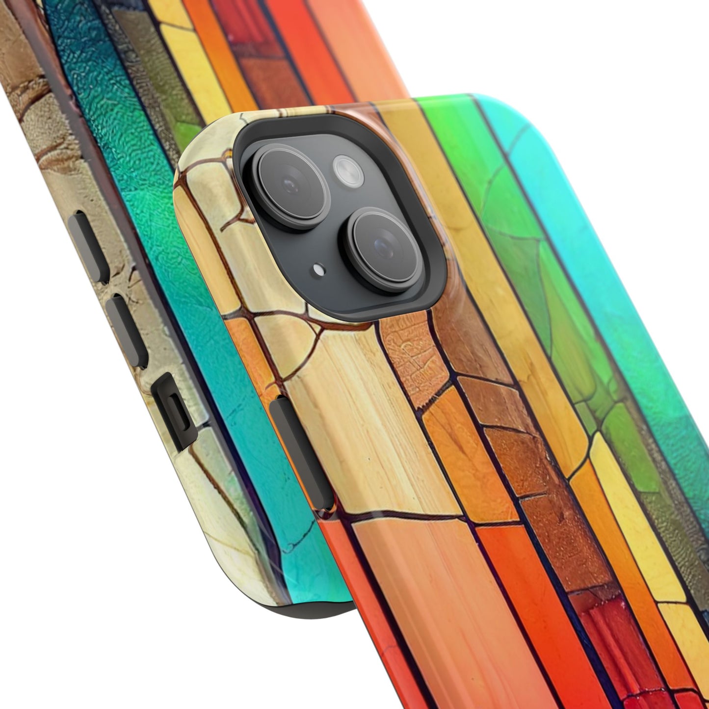 Stained Glass Design MagSafe Case for iPhone