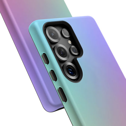 Cotton Candy: Quadcolor Pastel Gradient Tough Case for iPhone, Samsung Galaxy and Google Pixel devices