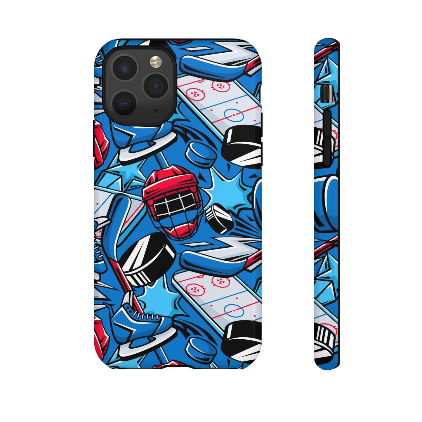 Ice Hockey PowerPlay: Sports-Inspired Phone Case for iPhone, Samsung Galaxy and Google Pixel devices