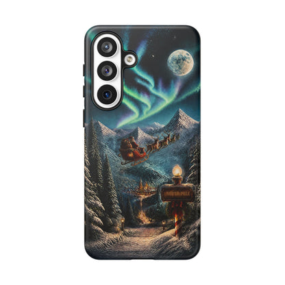 Santa Claus North Pole Adventure: Christmas Themed Phone Case for iPhone, Samsung Galaxy and Google Pixel devices