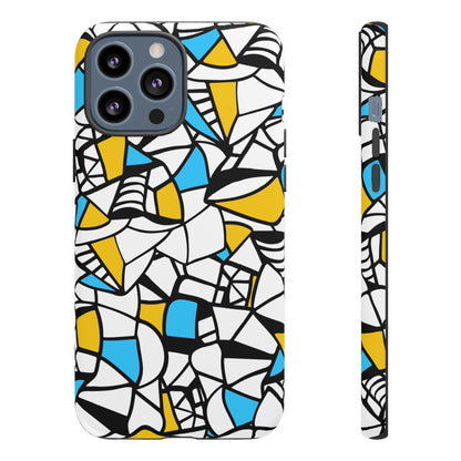 Abstract Graffiti: Tough Cases for iPhone, Galaxy and Pixel devices