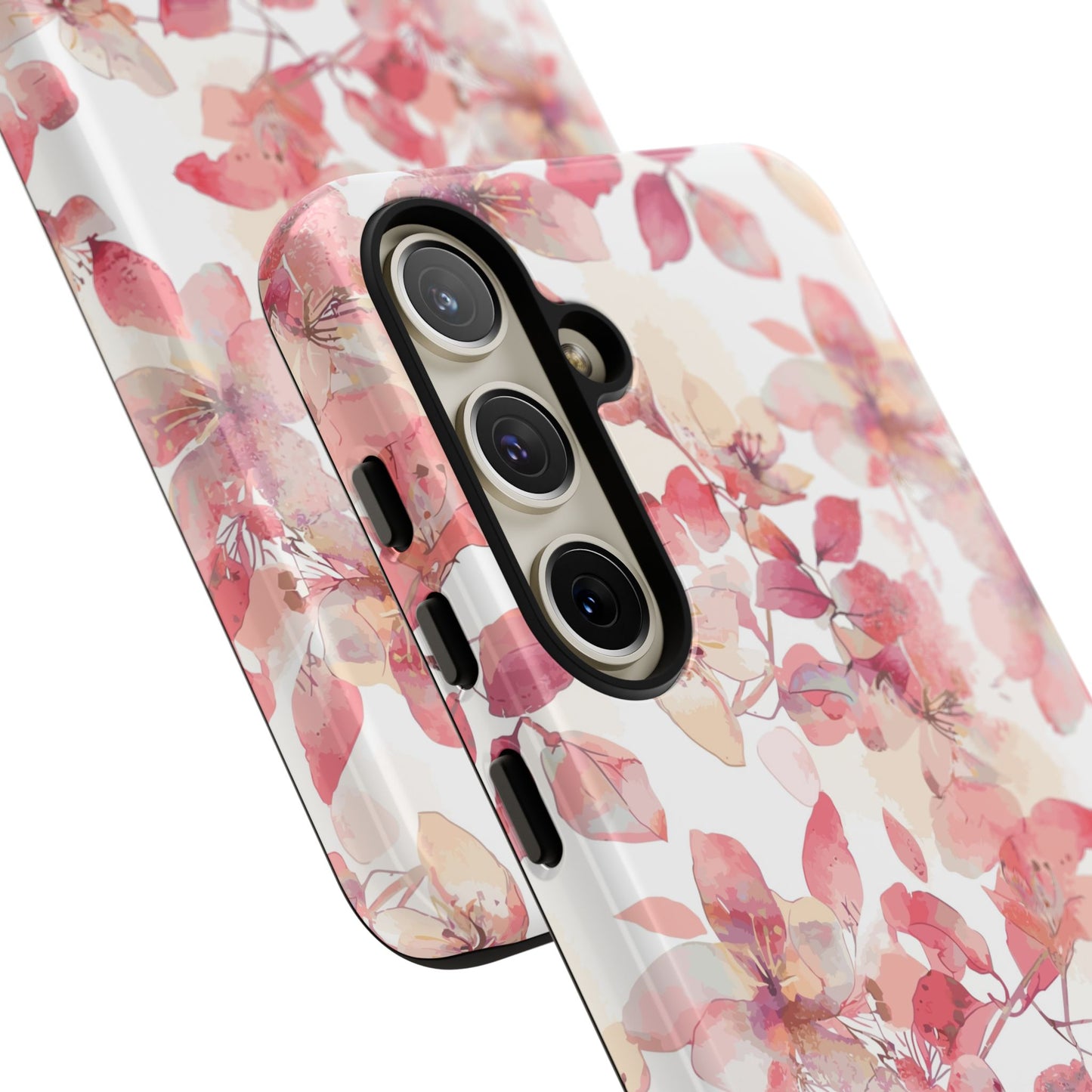 Watercolor Flowers: Tough Case for iPhone, Samsung Galaxy and Google Pixel devices