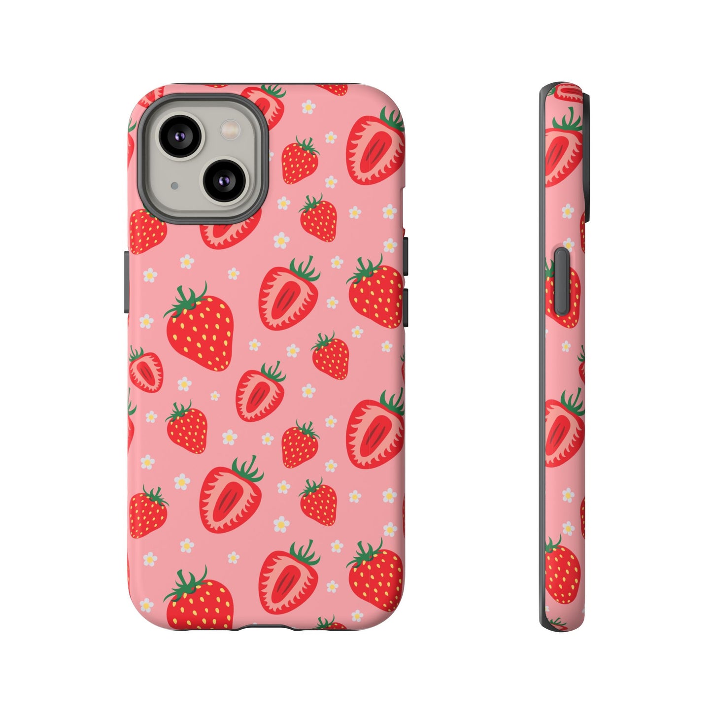 Berry Strawberry: Fruit-inspired phone case for iPhone, Samsung Galaxy and Google Pixel devices