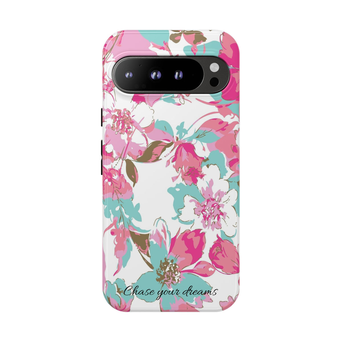 Chase your dreams: Artistic and elegant phone case for Apple iPhone, Samsung Galaxy and Pixel devices