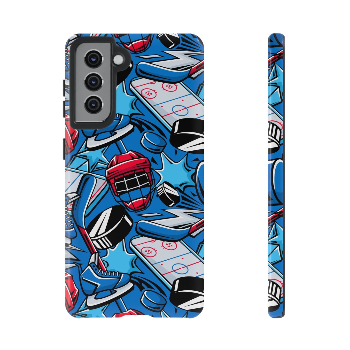 Ice Hockey PowerPlay: Sports-Inspired Phone Case for iPhone, Samsung Galaxy and Google Pixel devices