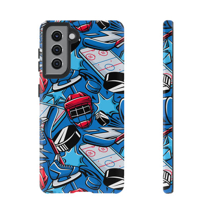 Ice Hockey PowerPlay: Sports-Inspired Phone Case for iPhone, Samsung Galaxy and Google Pixel devices