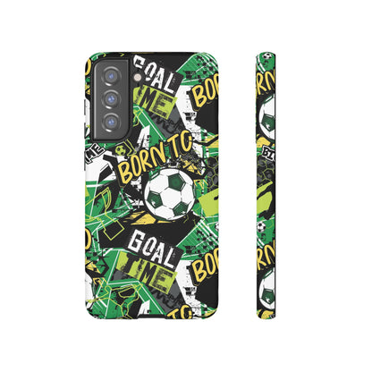 Born to Goal: Football-inspired phone case for iPhone and Samsung Galaxy