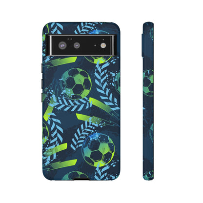 Football: Protective phone case for iPhone, Samsung Galaxy and Google Pixel phones