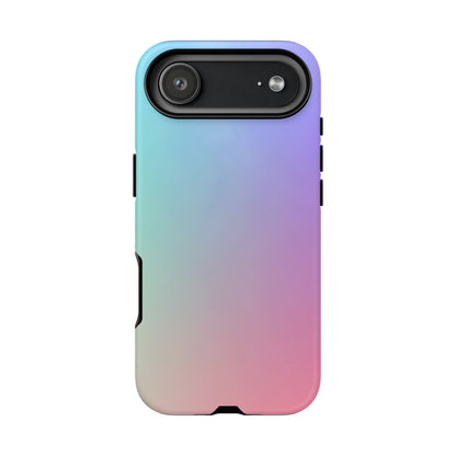 Cotton Candy: Quadcolor Pastel Gradient Tough Case for iPhone, Samsung Galaxy and Google Pixel devices