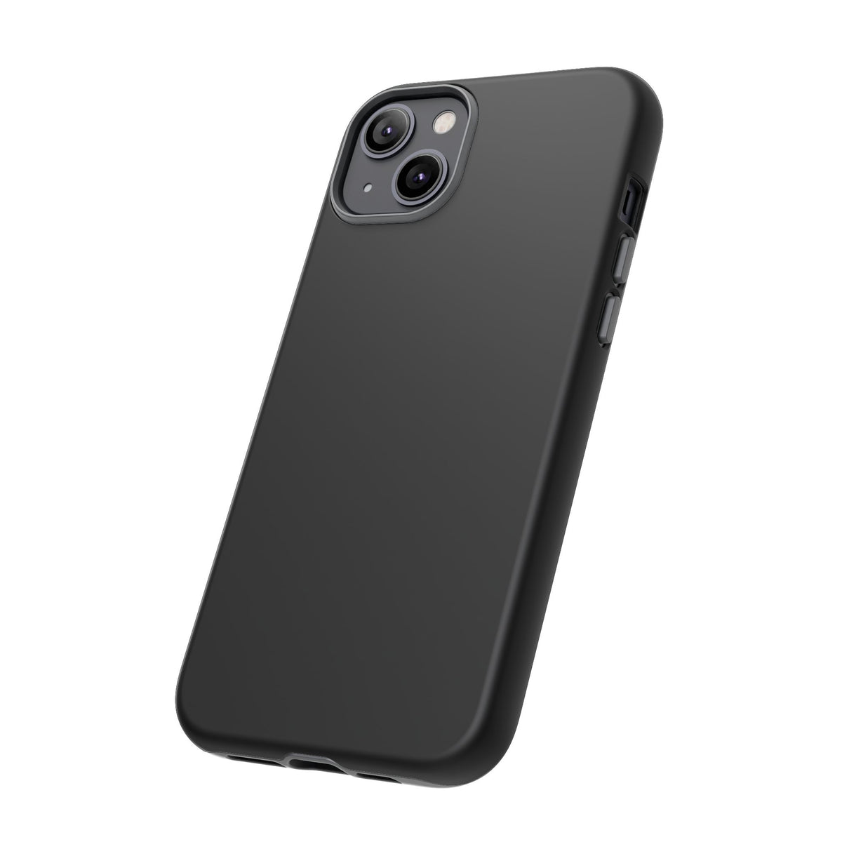 Space Black: Pure black phone case for iPhone, Samsung Galaxy and Google Pixel devices