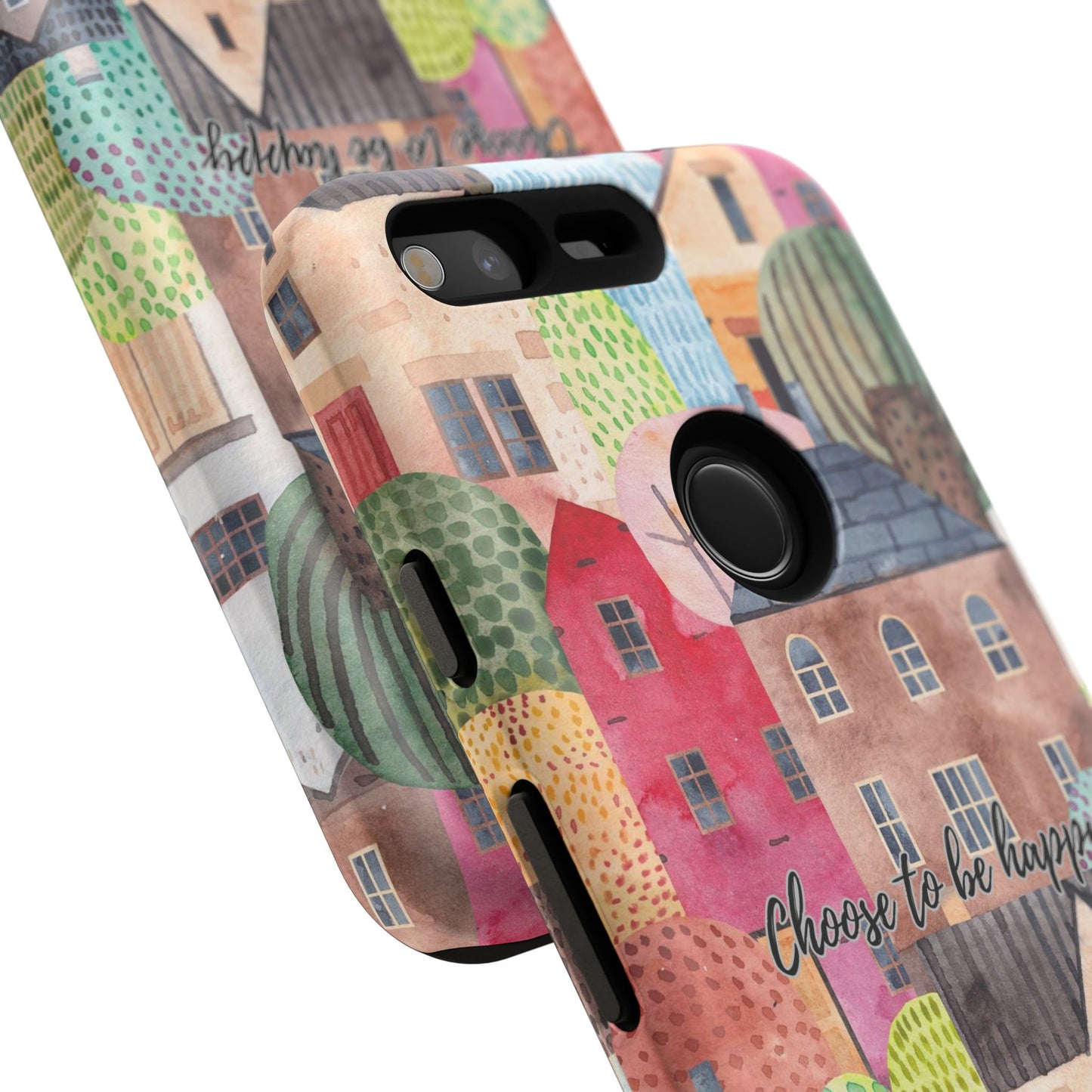 Choose to be Happy: Inspiring Case for iPhone, Samsung Galaxy and Google Pixel devices