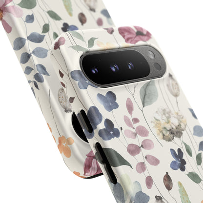 Floral Prints Phone Case for iPhone, Samsung Galaxy and Pixel devices