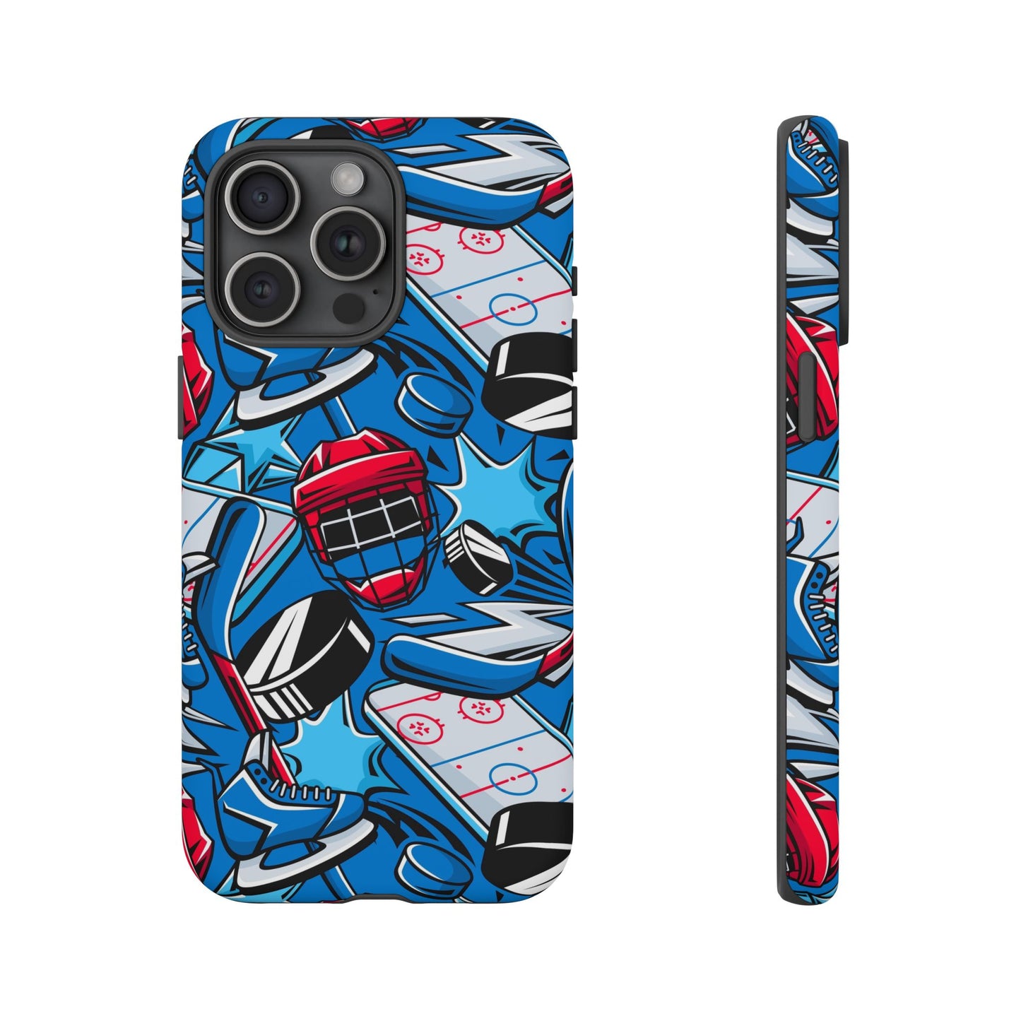 Ice Hockey PowerPlay: Sports-Inspired Phone Case for iPhone, Samsung Galaxy and Google Pixel devices