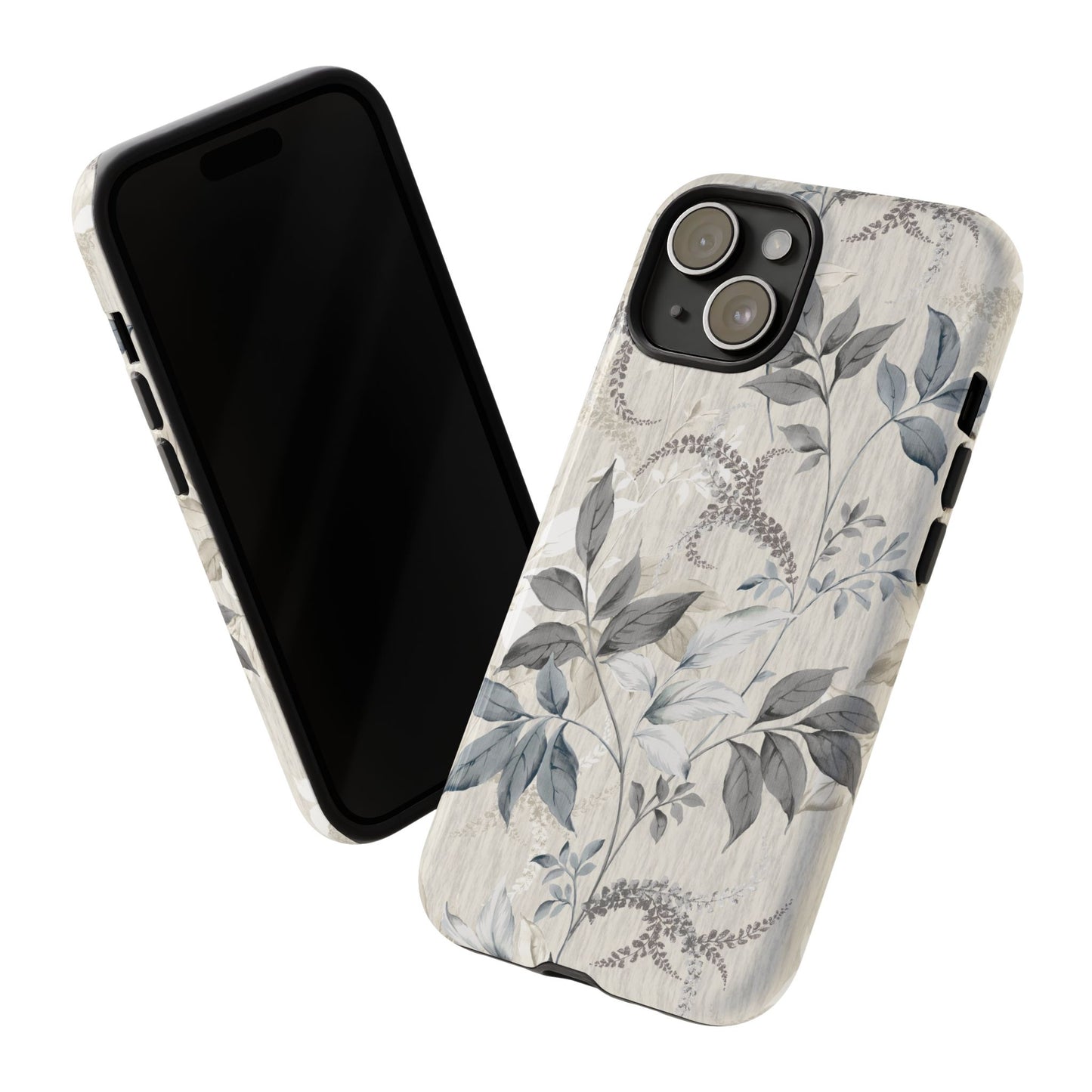 Luxury Leaves: Artistic case for iPhone, Samsung Galaxy and Google Pixel