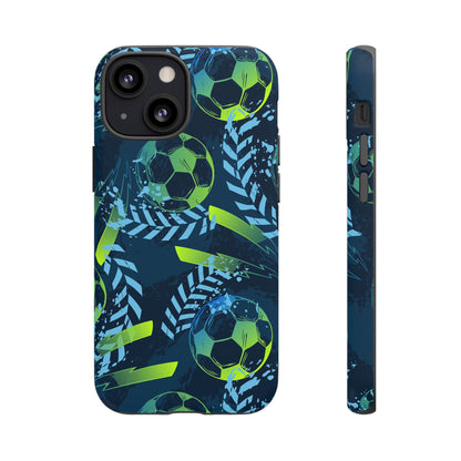 Football Grunge: Sporty Phone Case for iPhone, Samsung Galaxy and Google Pixel