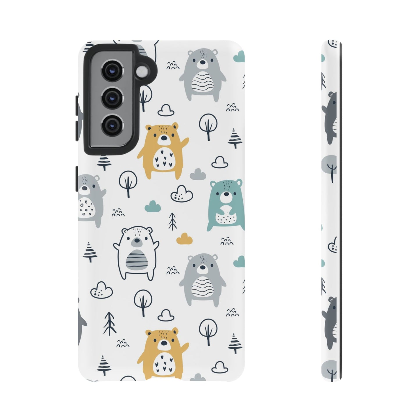 Bear Friends: Cute Phone Case for iPhone, Samsung Galaxy and Google Pixel devices