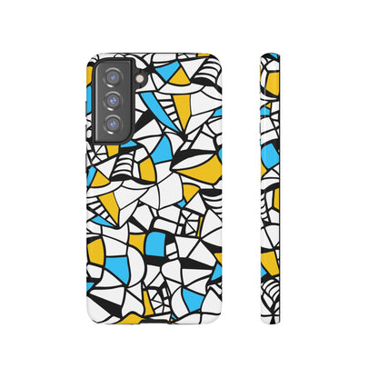 Abstract Graffiti: Tough Cases for iPhone, Galaxy and Pixel devices