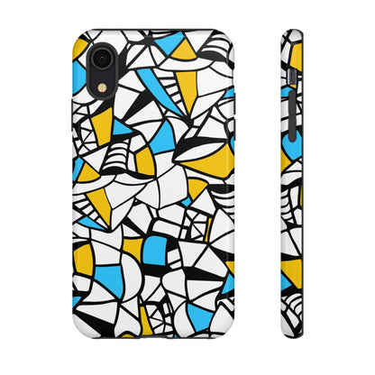 Abstract Graffiti: Tough Cases for iPhone, Galaxy and Pixel devices