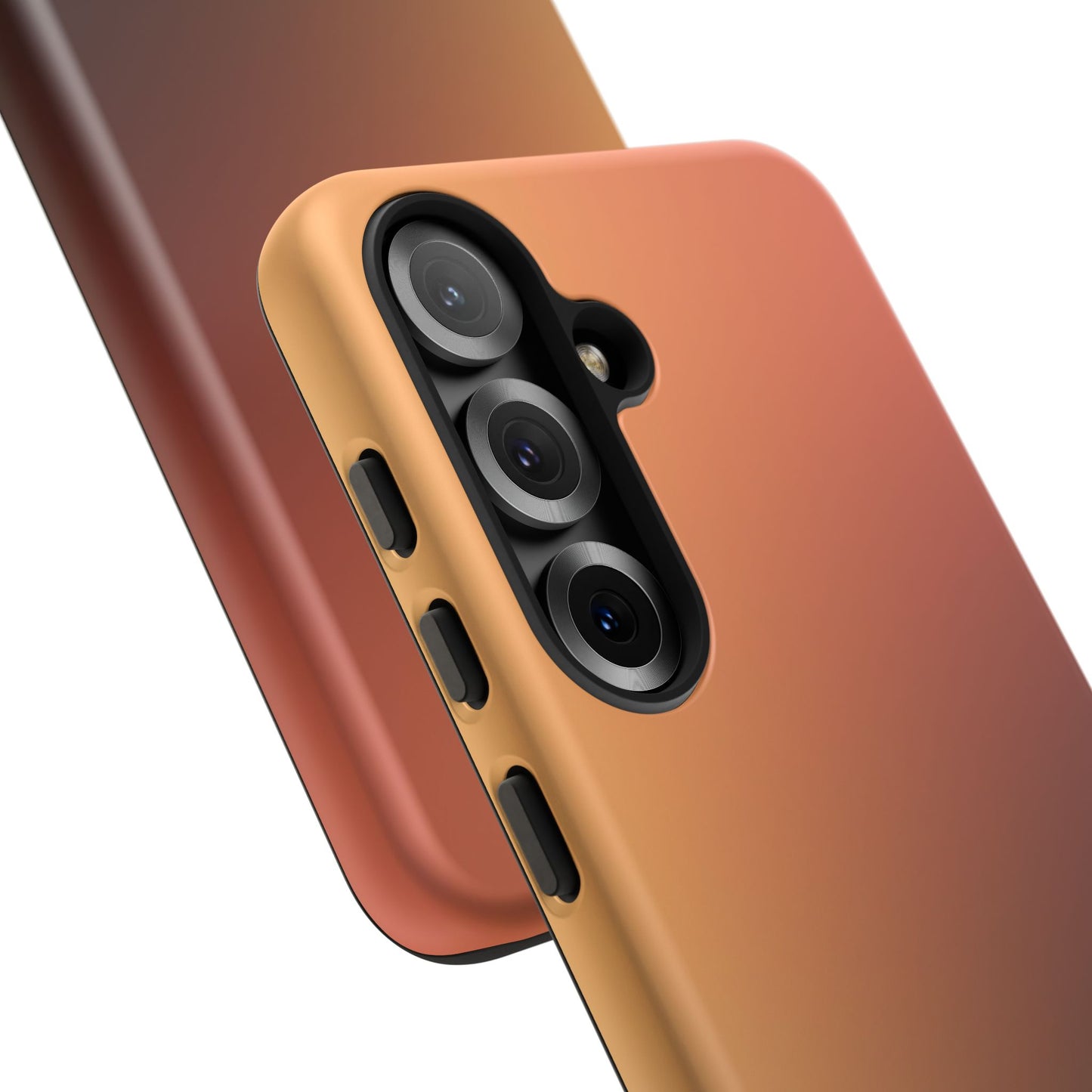Midnight Peach: Luxury Phone Case for Samsung Galaxy Phones