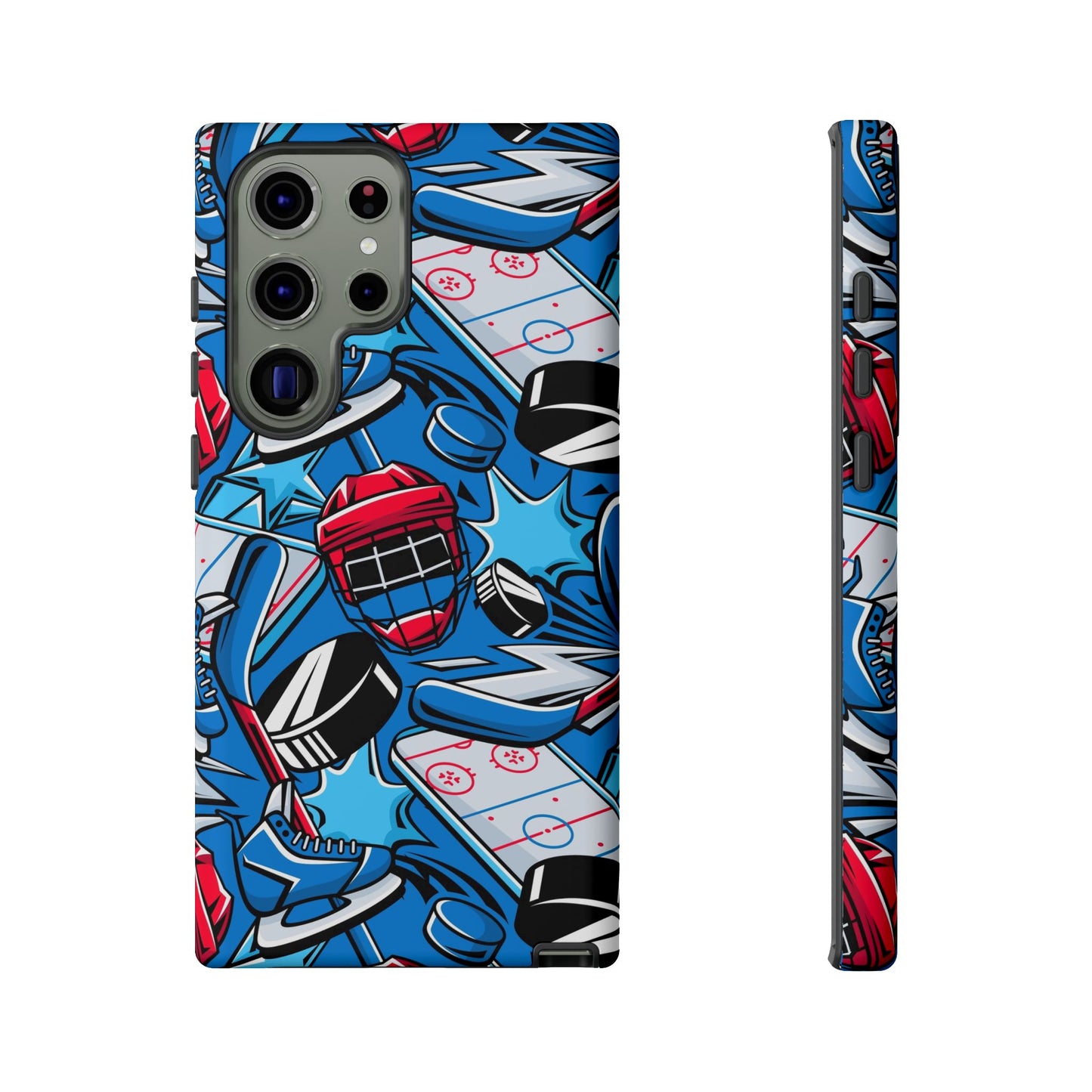 Ice Hockey PowerPlay: Sports-Inspired Phone Case for iPhone, Samsung Galaxy and Google Pixel devices