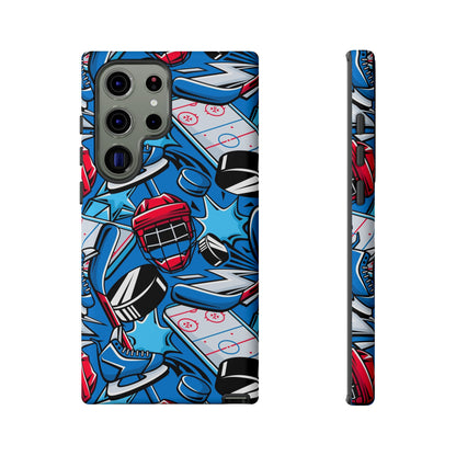 Ice Hockey PowerPlay: Sports-Inspired Phone Case for iPhone, Samsung Galaxy and Google Pixel devices