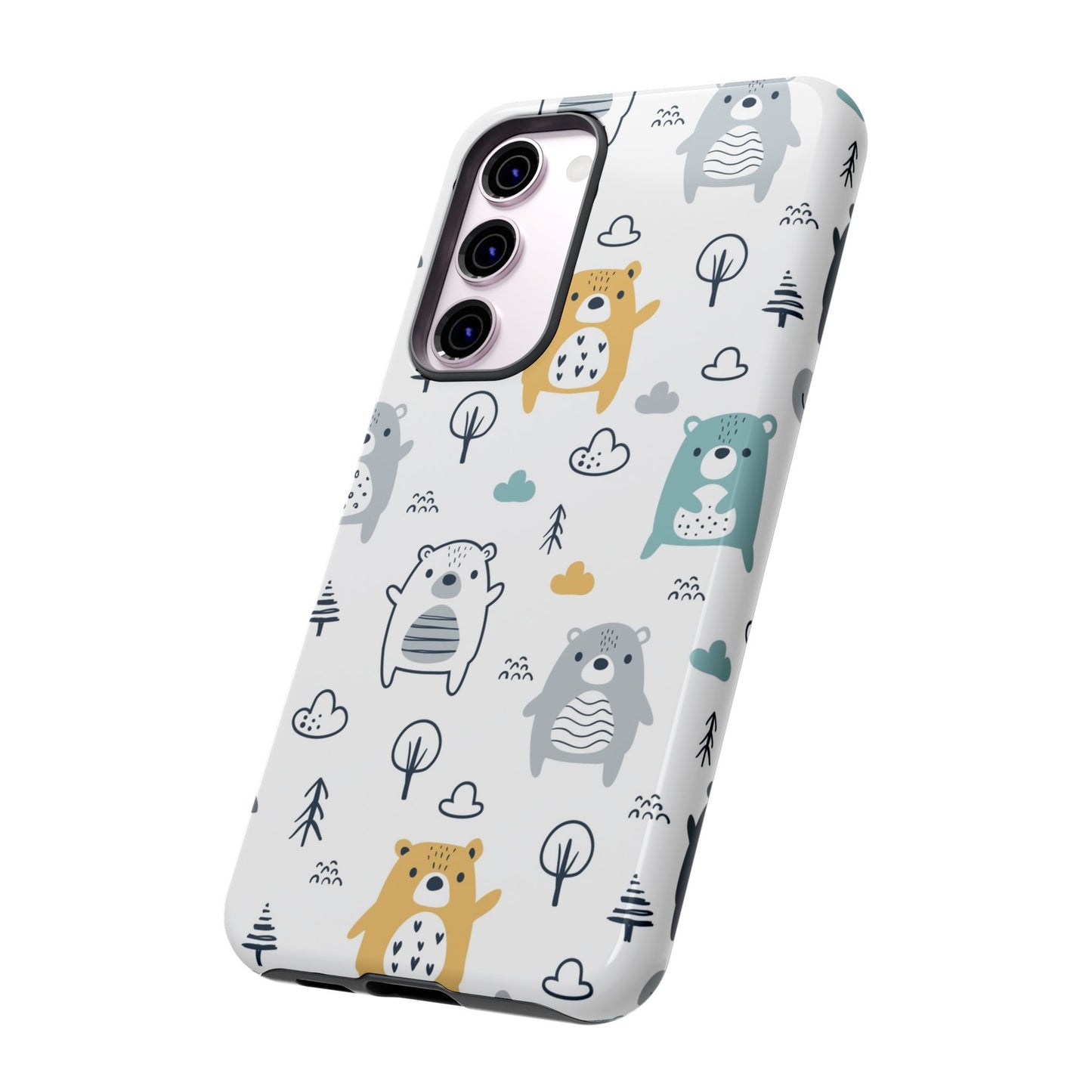 Bear Friends: Cute Phone Case for iPhone, Samsung Galaxy and Google Pixel devices