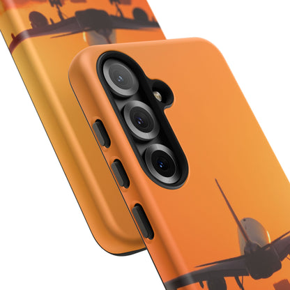 Runway Dreams Phone Case: "A mile of highway will take you a mile, but a mile of runway will take you anywhere" for iPhone, Samsung and Google Pixel