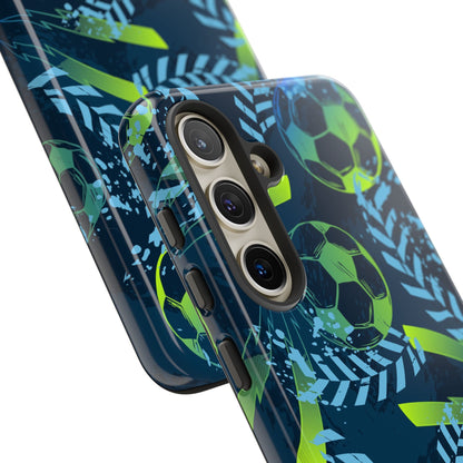 Football Grunge: Sporty Phone Case for iPhone, Samsung Galaxy and Google Pixel