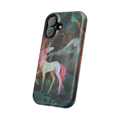 Fairy & Unicorn: Enchanted MagSafe Phone Case for iPhone