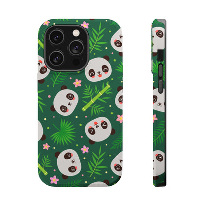 Cute Panda: Phone case for Apple iPhone (MagSafe compatible)