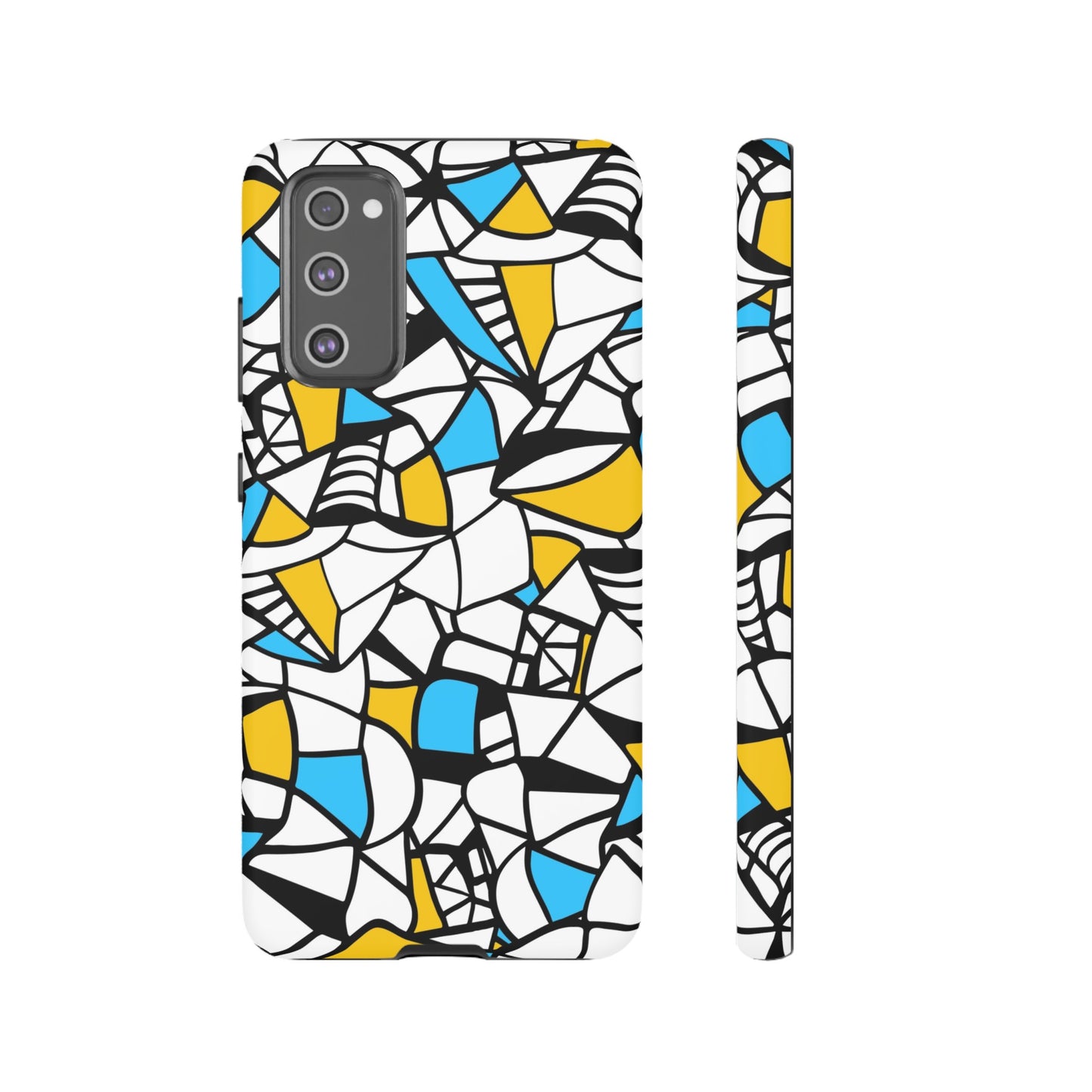 Abstract Graffiti: Tough Cases for iPhone, Galaxy and Pixel devices