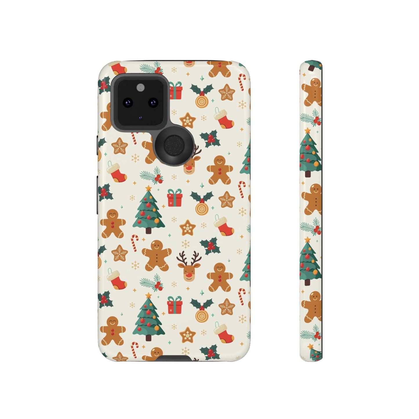 Gingerbread Holidays: Xmas-themed phone case for iPhone, Samsung and Google Pixel