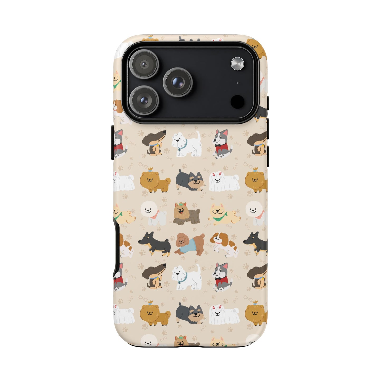 Cute Dogs: Tough Case for iPhone, Samsung Galaxy and Google Pixel devices