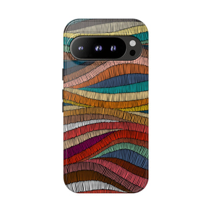Threaded Harmony: Tapestry-inspired Phone Case for iPhone, Samsung Galaxy and Google Pixel devices