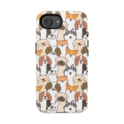 Cute Dogs Charm Phone Case for iPhone, Samsung Galaxy and Google Pixel devices