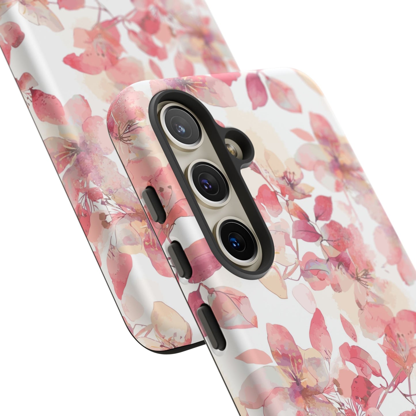 Watercolor Flowers: Tough Case for iPhone, Samsung Galaxy and Google Pixel devices